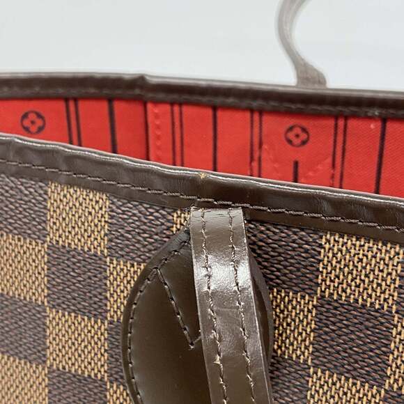 LOUIS VUITTON Authentic Brown Damier Neverfull MM Tote Bag - Picture 12 of 15
